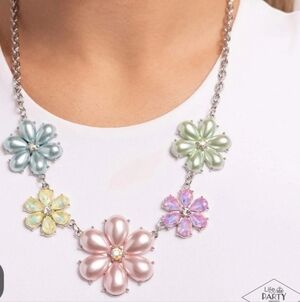 Floral Pastel Necklace